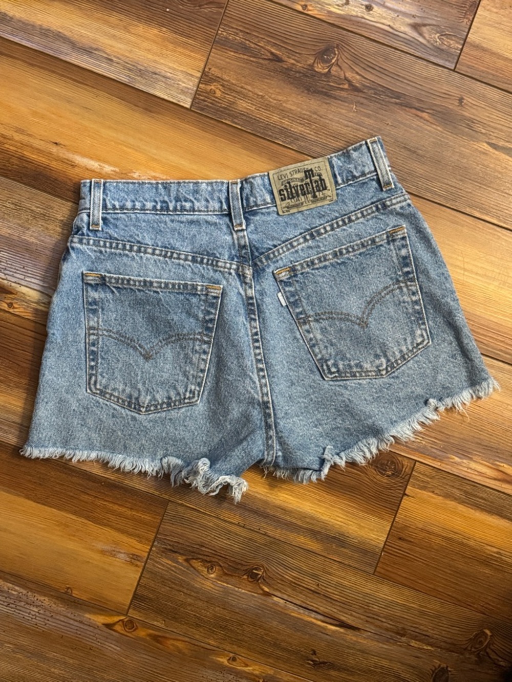 Levi’s SilverTab Vintage Cutoff Shorts USA Made High Rise 100% Cotton Size 11/12